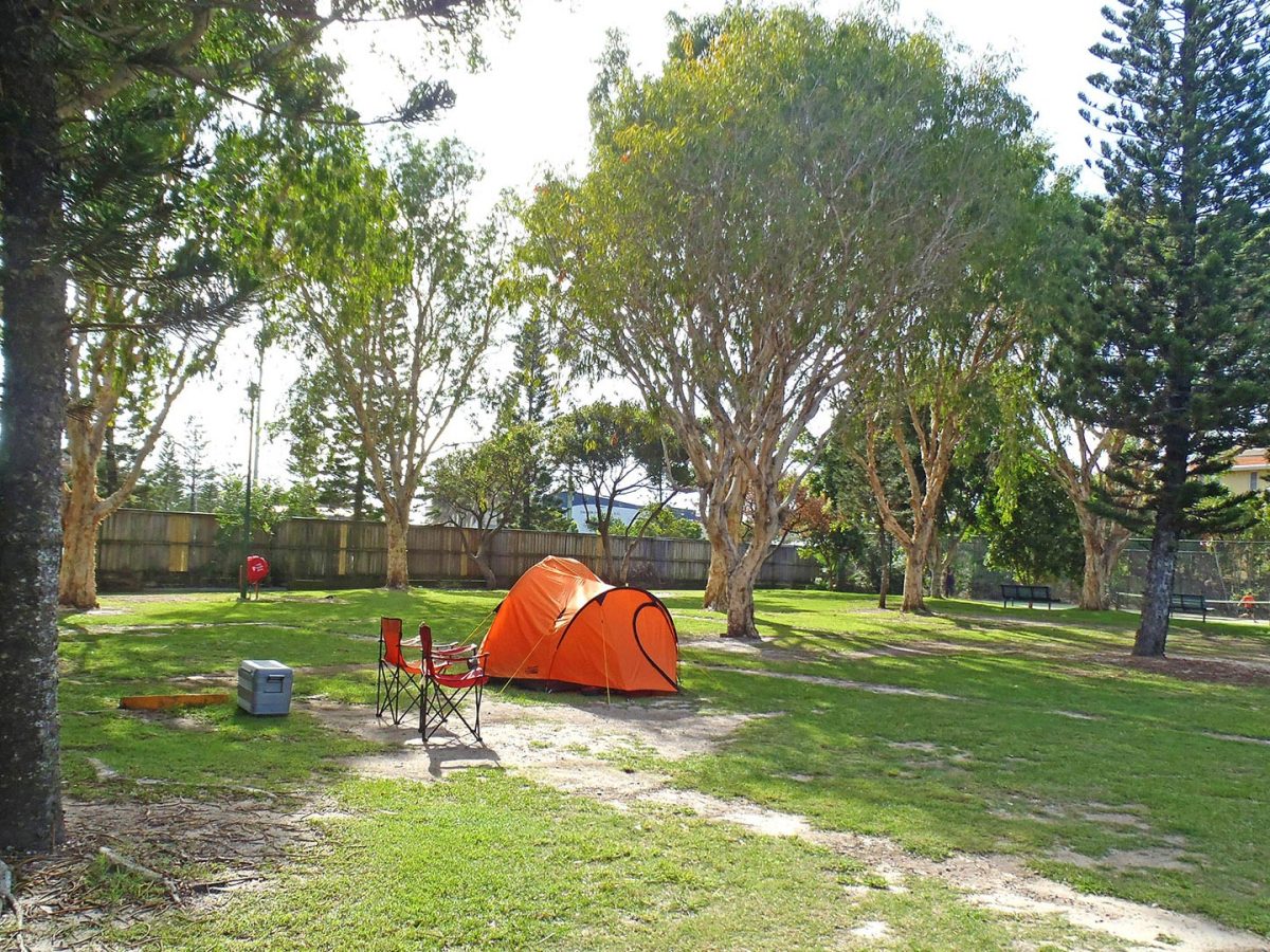 Unpowered Tent Site Gold Coast Tourist Parks