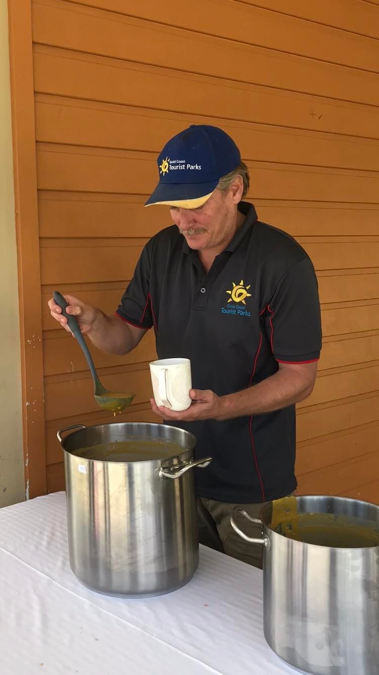 Chef Matt at Soup Lunch Day