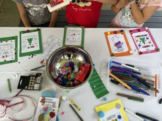 christmas card making